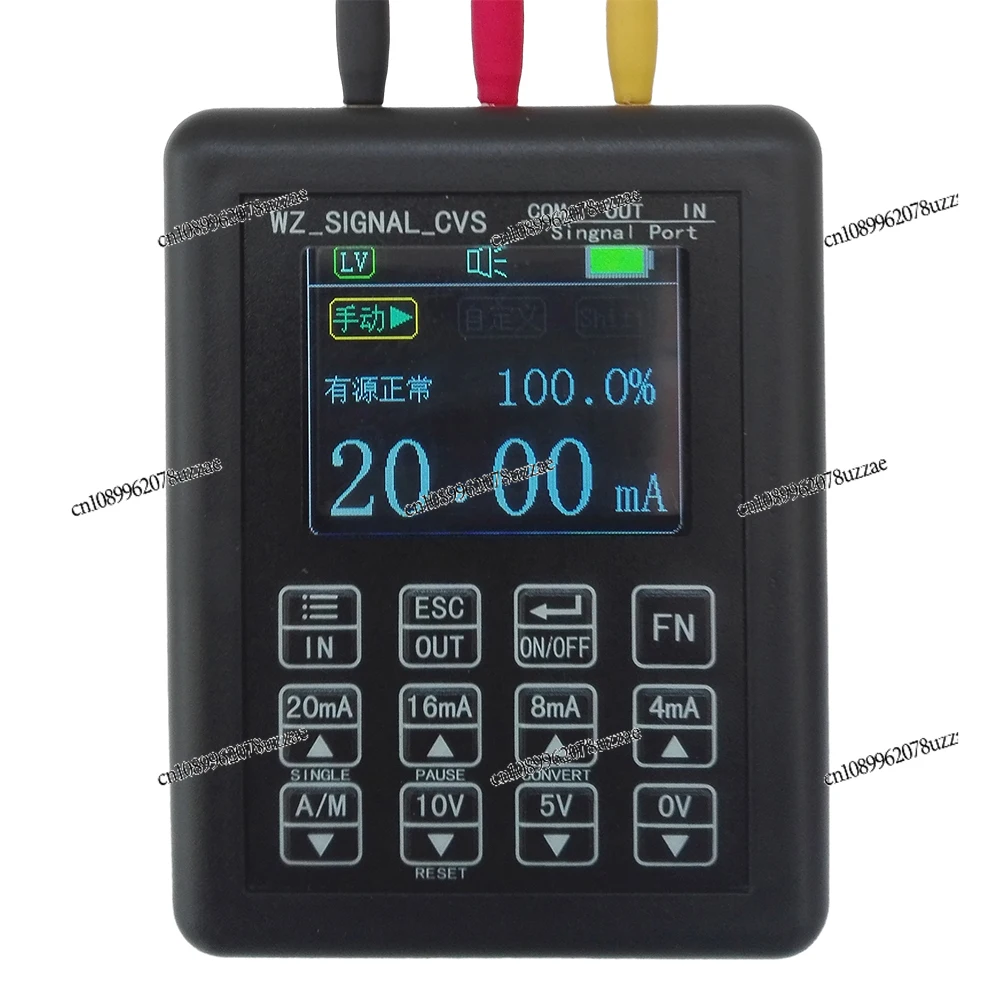 24V Current and Voltage Transmitter Calibrator Signal Source Overcurrent Protection Signal Generator 0-10V 4-20mA
24V Current and Voltage Transmitter Calibrator Signal Source Overcurrent Protection Signal Generator 0-10V 4-20mA