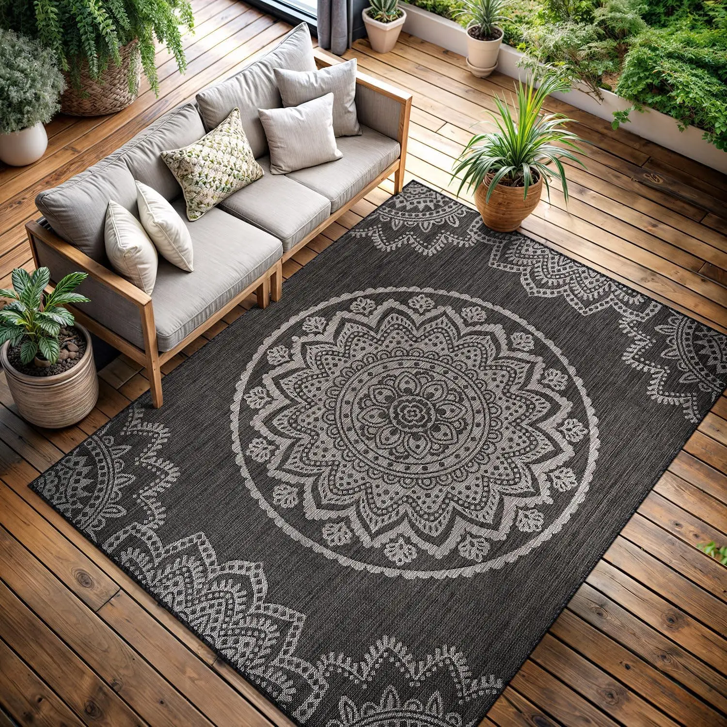 Outdoor Rug 10x14 Modern Area Rugs for Large Indoor and Outdoor Patios and Porches - Washable Non-Shedding Easy-to-Clean Outs
Outdoor Rug 10x14 Modern Area Rugs for Large Indoor and Outdoor Patios and Porches - Washable Non-Shedding Easy-to-Clean Outs