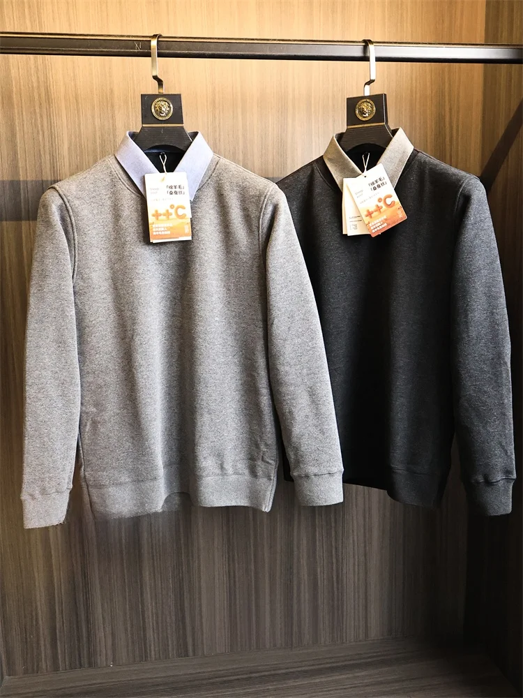 Comfortable Skin-Friendly Thiened Autumn Winter Men's Knitted Sweater Faionable Casual Sle Long Sve Crew Ne Warm
Comfortable Skin-Friendly Thiened Autumn Winter Men's Knitted Sweater Faionable Casual Sle Long Sve Crew Ne Warm