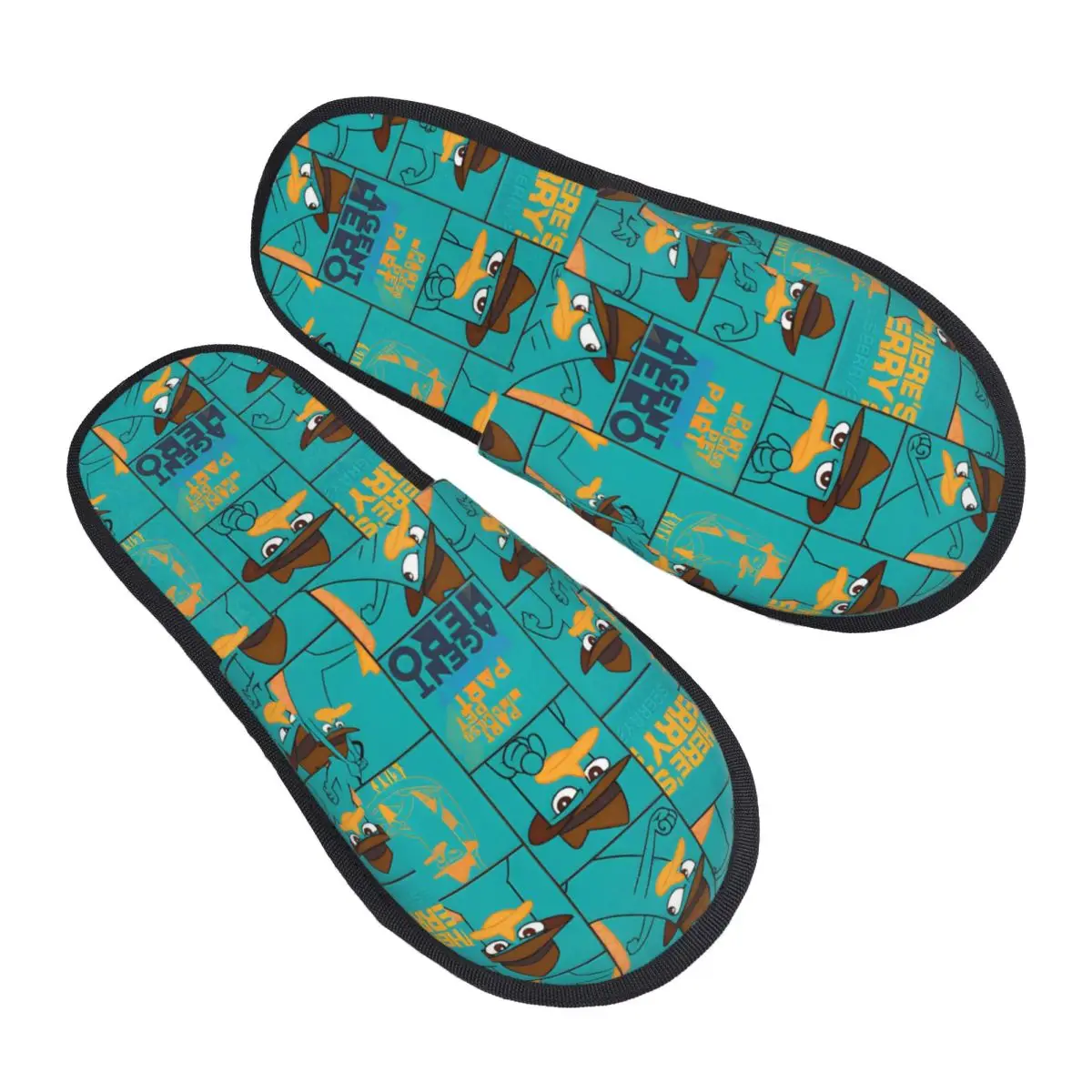 Perry The Platypus Winter Plush Slippers Living Room Kawaii Anime Soft Memory Foam Slides Non-skid
Perry The Platypus Winter Plush Slippers Living Room Kawaii Anime Soft Memory Foam Slides Non-skid