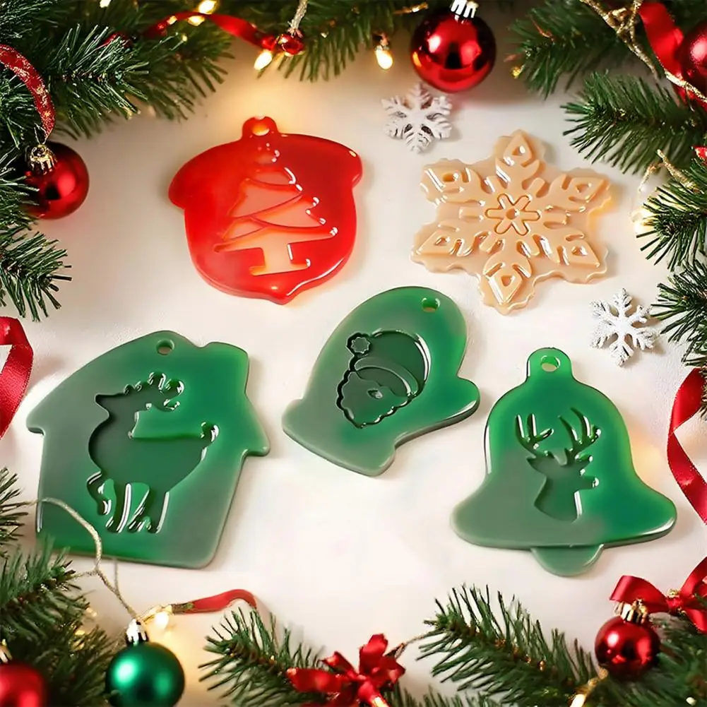 Glue Mold Decorations Snowman Figurine Set Christmas Silicone Resin Molds for Diy Ornaments Crafts Deer Santa Snowman Epoxy
Glue Mold Decorations Snowman Figurine Set Christmas Silicone Resin Molds for Diy Ornaments Crafts Deer Santa Snowman Epoxy
