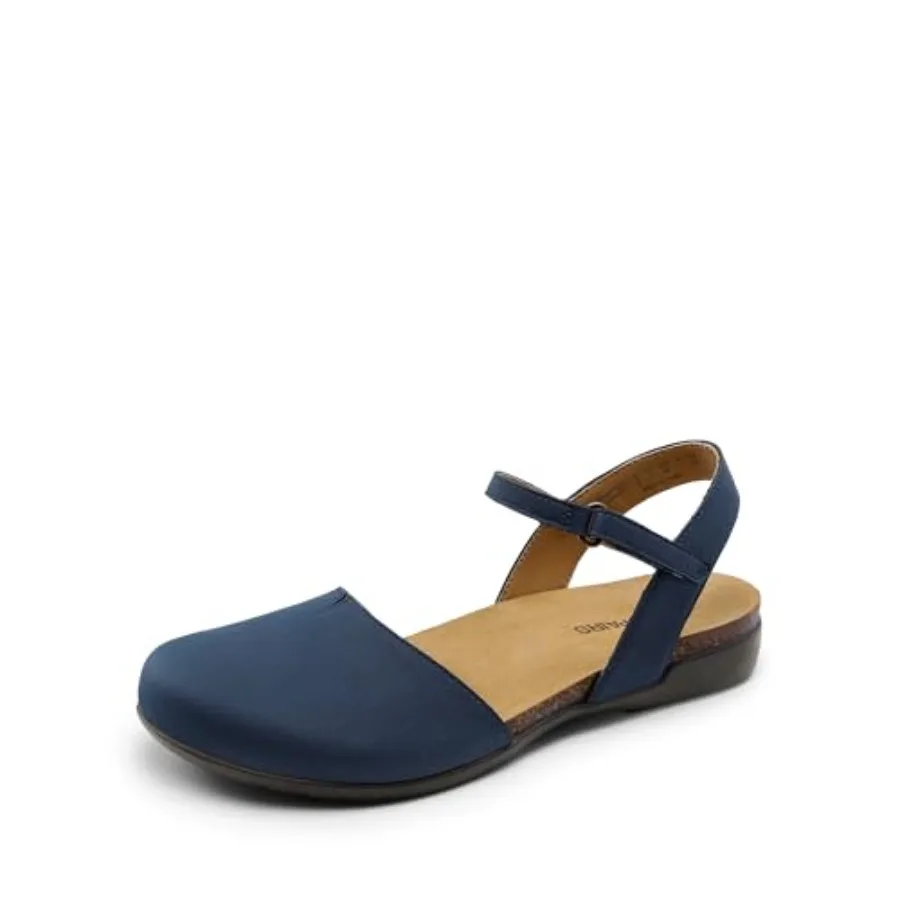 DREAM PAIRS Women's Closed Toe Sandals Arch Support Comfort Cork Footbed Flat Sandals Summer Shoes
DREAM PAIRS Women's Closed Toe Sandals Arch Support Comfort Cork Footbed Flat Sandals Summer Shoes
