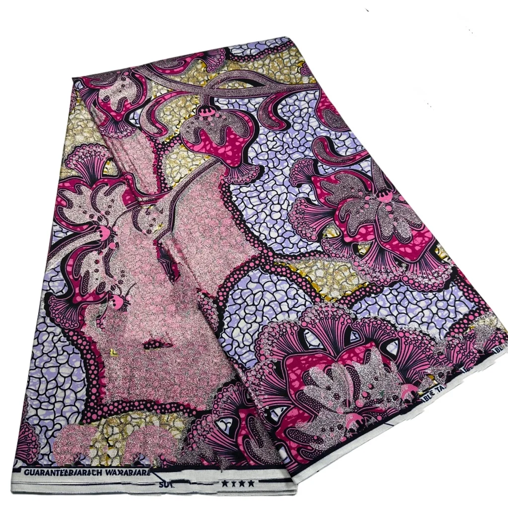 2025 Nigerian Golden-Wax Print African Fabrics High Quality for Patchwork New Style Fabric for Clothing Home Decor B169 
2025 Nigerian Golden-Wax Print African Fabrics High Quality for Patchwork New Style Fabric for Clothing Home Decor B169