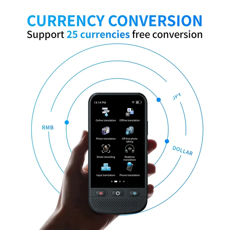 Advanced Multilingual Real-Time Language Translator Text Photo Speak Translator Device Freely Touch Screen Translator Devices
Advanced Multilingual Real-Time Language Translator Text Photo Speak Translator Device Freely Touch Screen Translator Devices