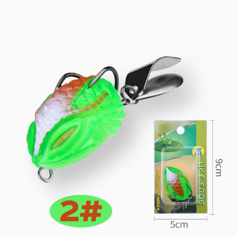 Realistic Frog Fishing Bait Thai Thunder Frog Floating Frog Lure Fishing Lure Biomimetic Lure Realistic Swimming Posture
Realistic Frog Fishing Bait Thai Thunder Frog Floating Frog Lure Fishing Lure Biomimetic Lure Realistic Swimming Posture