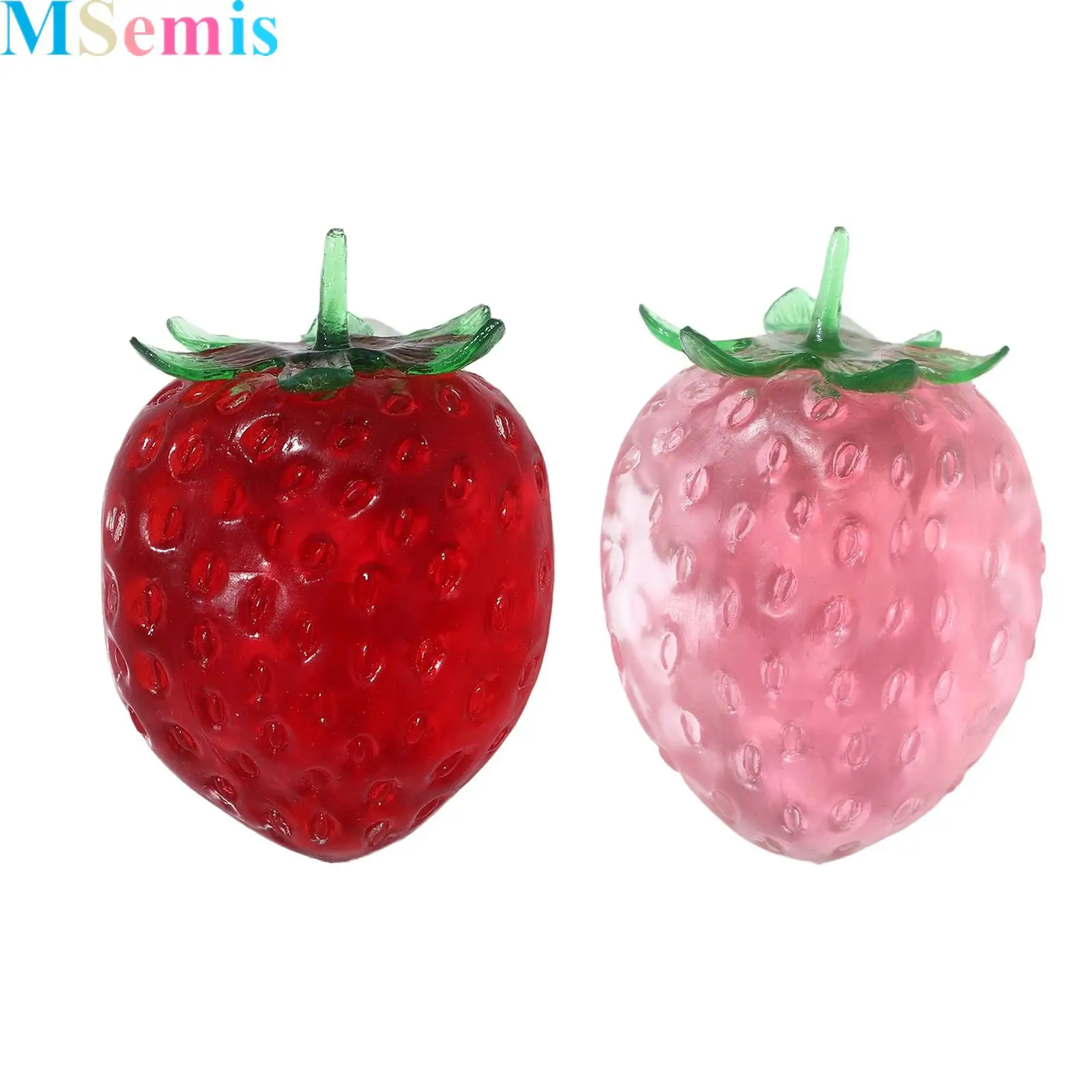 Realistic Strawberry Squishy Soft Stress Relief Toy with Slow Rising Fun Sensory Squeezable Toy Fruit Ball for Children
Realistic Strawberry Squishy Soft Stress Relief Toy with Slow Rising Fun Sensory Squeezable Toy Fruit Ball for Children