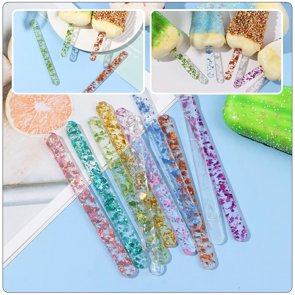 25 Pcs Cream Sticks Reusable Acrylic Lolly Candy Making Acrylic Ice Lolly Sticks Smooth Edges Safe Homemade Kitchen Bar Tools
25 Pcs Cream Sticks Reusable Acrylic Lolly Candy Making Acrylic Ice Lolly Sticks Smooth Edges Safe Homemade Kitchen Bar Tools