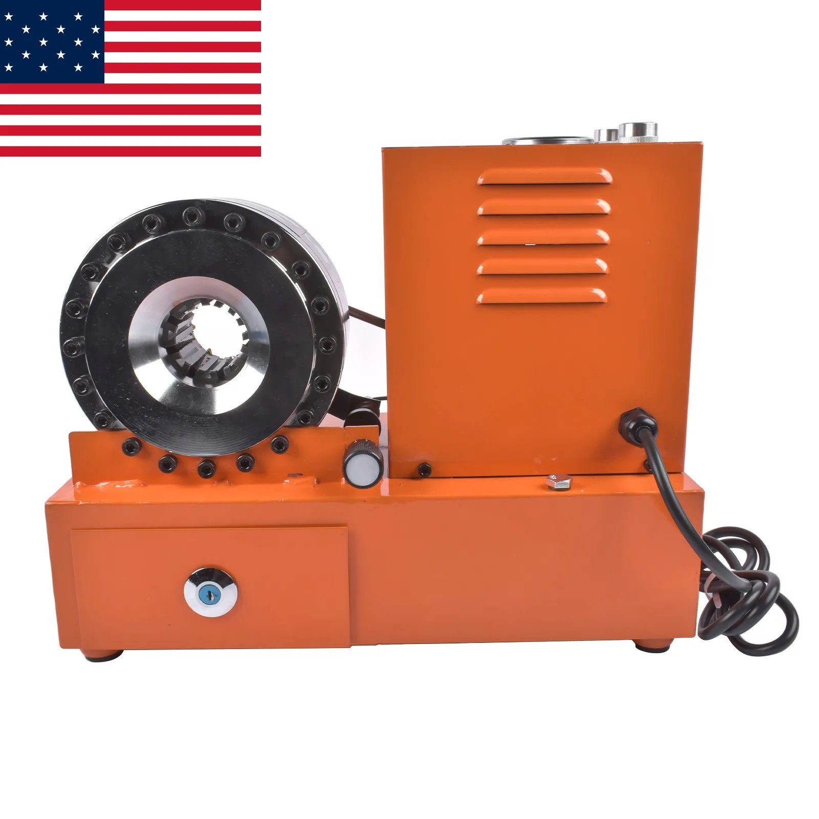 AP03 Orange Hydraulic Hose Crimping Machine with 8 Set Dies 110V 10/12/14/16/19/23/27/30mm
AP03 Orange Hydraulic Hose Crimping Machine with 8 Set Dies 110V 10/12/14/16/19/23/27/30mm