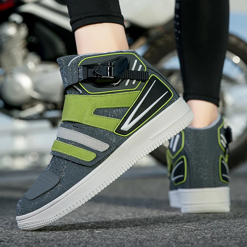 Motorcycle protective boots unisex new four seasons fashion anti slip high top wear-resistant off-road breathable riding shoes
Motorcycle protective boots unisex new four seasons fashion anti slip high top wear-resistant off-road breathable riding shoes