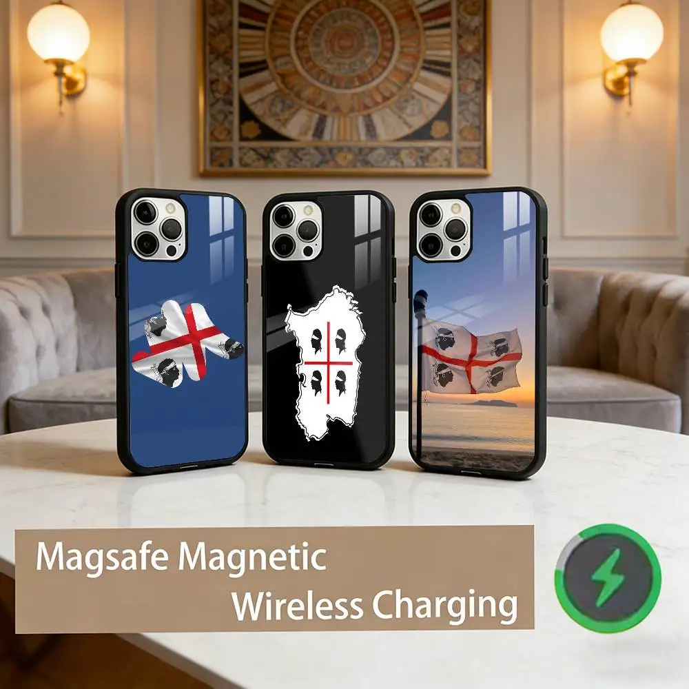Flag of Sardinia COOL Phone Case For iPhone17,16,15,14,13,12,11 Plus,Pro Max Magnetic For Magsafe Wireless Charging
Flag of Sardinia COOL Phone Case For iPhone17,16,15,14,13,12,11 Plus,Pro Max Magnetic For Magsafe Wireless Charging