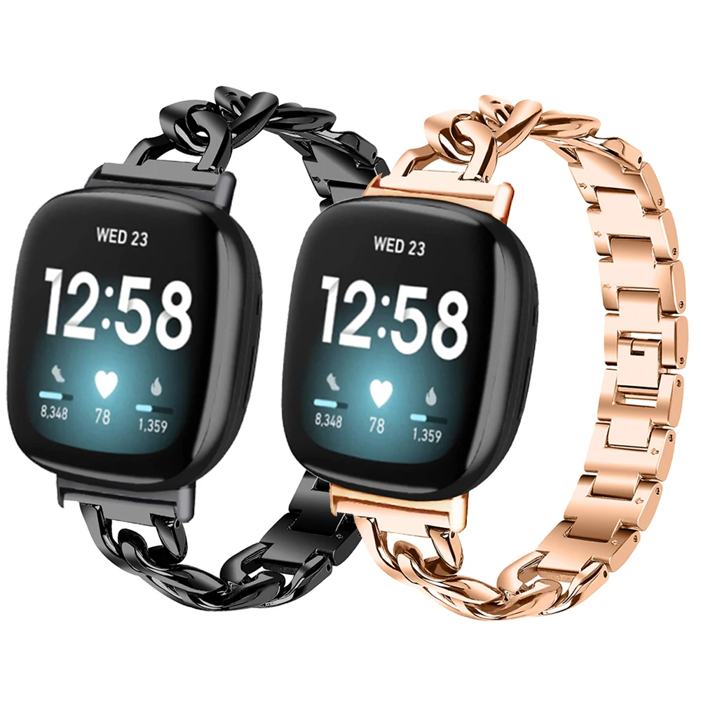 Новый ремешок Essidi 2024 из нержавеющей стали для часов Fitbit Versa 3 4, металлический браслет на запястье, ремешок на цепочке для Sense 2 Cowboy Correa
Новый ремешок Essidi 2024 из нержавеющей стали для часов Fitbit Versa 3 4, металлический браслет на запястье, ремешок на цепочке для Sense 2 Cowboy Correa