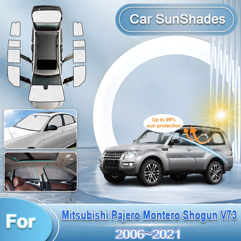 Full Coverages Sunshades For Mitsubishi Pajero 4 Accessories Montero Shogun V73 2006~2021 2016 2017 Retractable Protection Tools
Full Coverages Sunshades For Mitsubishi Pajero 4 Accessories Montero Shogun V73 2006~2021 2016 2017 Retractable Protection Tools