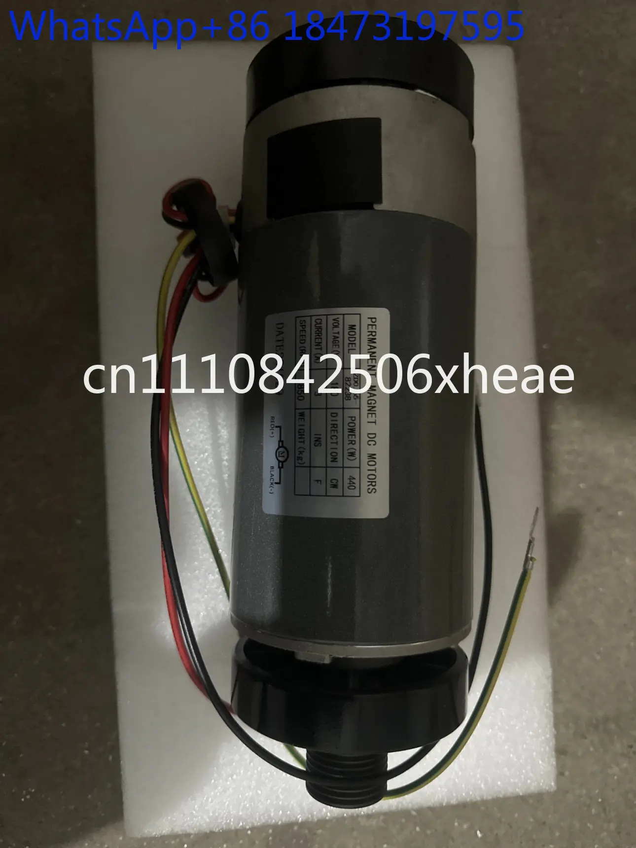 Treadmill Parts Motor, Engine DC180V Universal 440w
Treadmill Parts Motor, Engine DC180V Universal 440w