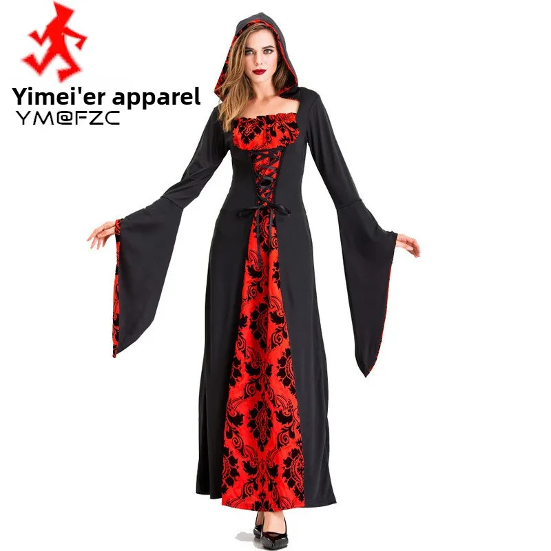 loween Witch Death God Costume Red Bla Magician Cosplay Gown Stage Performance Outfit Women's Traditional Chinese Clothing
loween Witch Death God Costume Red Bla Magician Cosplay Gown Stage Performance Outfit Women's Traditional Chinese Clothing