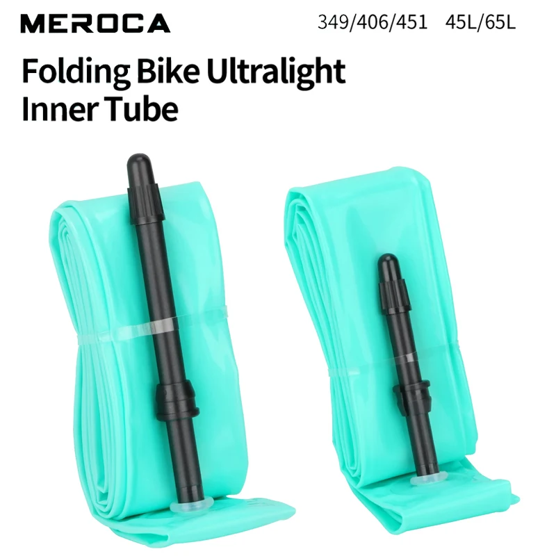 MEROCA Ultra Light TPU Bicycle Inner Tube Suitable 20 Inch Foldable Bicycle with High Toughness 349/406/451 Foldable Bike Parts
MEROCA Ultra Light TPU Bicycle Inner Tube Suitable 20 Inch Foldable Bicycle with High Toughness 349/406/451 Foldable Bike Parts