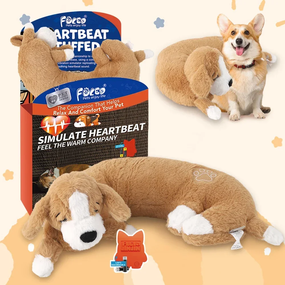 Curved Pillow Dog Heartbeat Toy for Comfort And Behavioral Training Heartbeat Stuffed Toy for Dogs And Cats
Curved Pillow Dog Heartbeat Toy for Comfort And Behavioral Training Heartbeat Stuffed Toy for Dogs And Cats