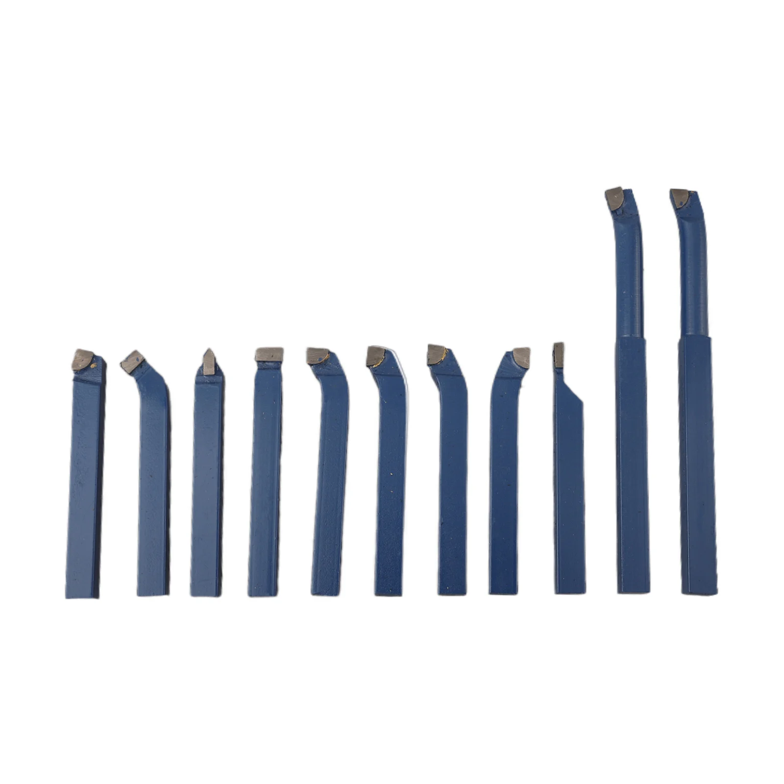 External Turning Tool Carbide Tip Metal Lathe Tools 10mm/12mm 11Pcs/Set Bit Cutting Set Tipped Tool Accessories
External Turning Tool Carbide Tip Metal Lathe Tools 10mm/12mm 11Pcs/Set Bit Cutting Set Tipped Tool Accessories