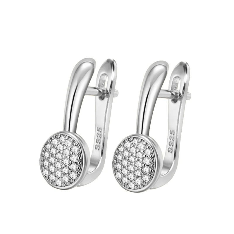 925 Sterling Silver Zirconia Crystal Earrings For Women Classic Geometric Twisted Line Earrings Party Versatile Jewelry ear cuff
925 Sterling Silver Zirconia Crystal Earrings For Women Classic Geometric Twisted Line Earrings Party Versatile Jewelry ear cuff