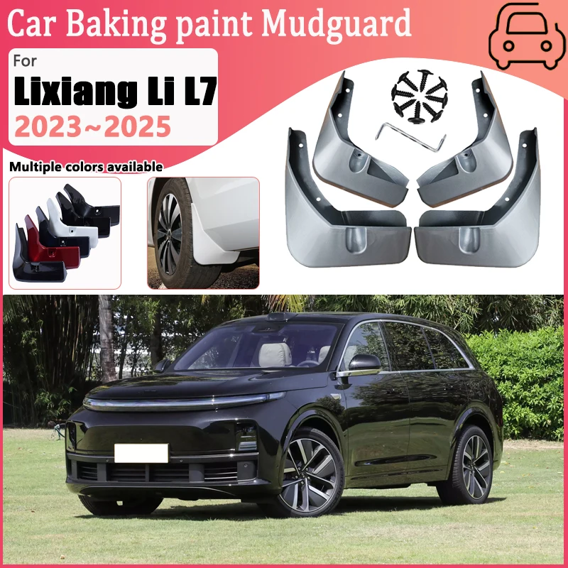 Car Fender Baking Paint Mud Flaps For Lixiang Li L7 2023 2024 2025 Guards Splash Protect Mudflaps Mudguards Auto Accessories
Car Fender Baking Paint Mud Flaps For Lixiang Li L7 2023 2024 2025 Guards Splash Protect Mudflaps Mudguards Auto Accessories