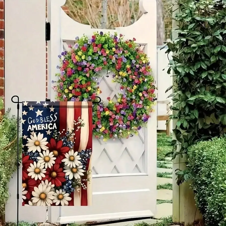 1PC 18x20in USA 1776-2026 Eagle Cross Linen Flag 250th Anniversary Garden Lawn Courtyard Porch Decor
1PC 18x20in USA 1776-2026 Eagle Cross Linen Flag 250th Anniversary Garden Lawn Courtyard Porch Decor