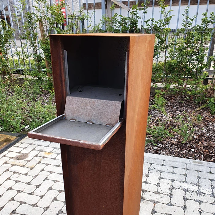 Garden Decorative Mailbox Outdoor Waterproof Parcel Storage Box Corten Steel Mailbox
Garden Decorative Mailbox Outdoor Waterproof Parcel Storage Box Corten Steel Mailbox