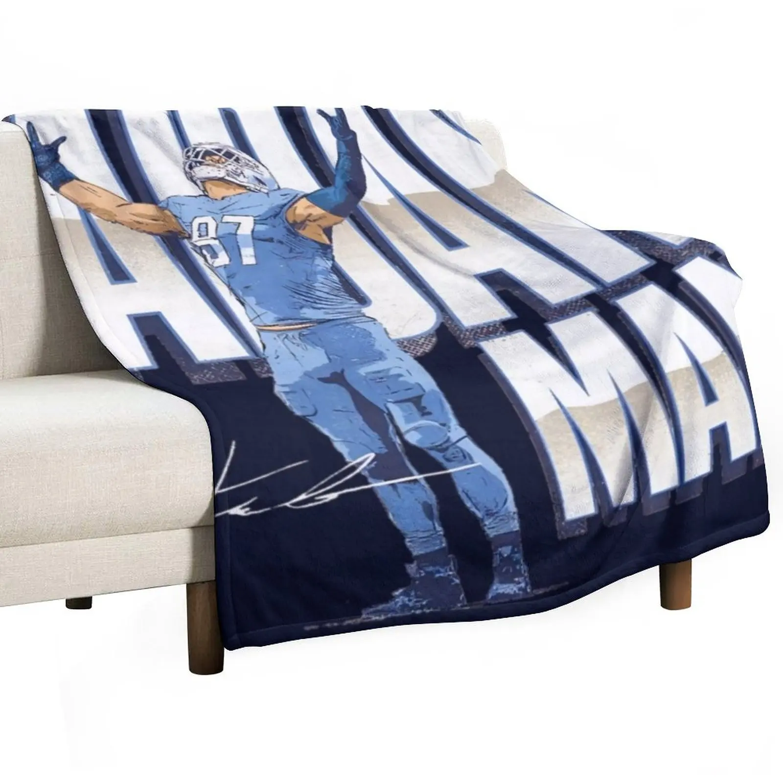 Aidan Hutchinson Throw Blanket Luxury Picnic Bed covers Moving Blankets
Aidan Hutchinson Throw Blanket Luxury Picnic Bed covers Moving Blankets