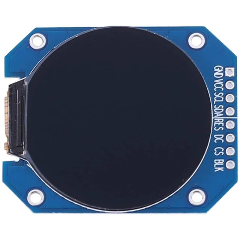 1.28 inch HD IPS Color TFT LCD Display Module 1.28" RGB LED Round Screen 240x240 GC9A01 Drive SPI Interface Adapter PCB Board
1.28 inch HD IPS Color TFT LCD Display Module 1.28" RGB LED Round Screen 240x240 GC9A01 Drive SPI Interface Adapter PCB Board
