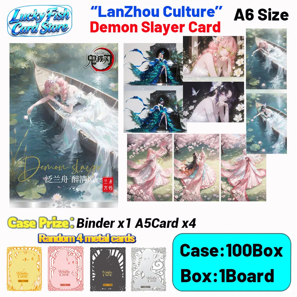 Wholesale 2026 New LanZhou Creative Studio Demon Slayer Cards A6 Size Boards Anime Collectibles Character Fan Gifts
Wholesale 2026 New LanZhou Creative Studio Demon Slayer Cards A6 Size Boards Anime Collectibles Character Fan Gifts