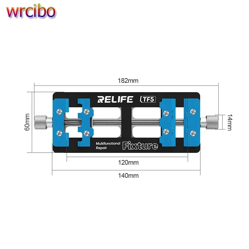RELIFE TF5 Multifunctional Repair Fixture Suitable for Clamping and Repairing Various Mobile Phone Motherboards CPU Chips Tool
RELIFE TF5 Multifunctional Repair Fixture Suitable for Clamping and Repairing Various Mobile Phone Motherboards CPU Chips Tool