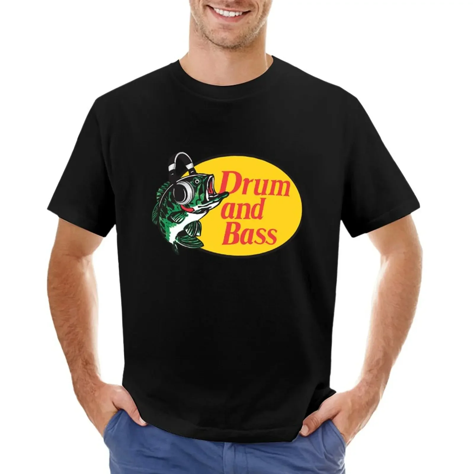 Drum and Bass T-shirt Short sleeve tee blanks Blouse heavy weight t shirts for men
Drum and Bass T-shirt Short sleeve tee blanks Blouse heavy weight t shirts for men