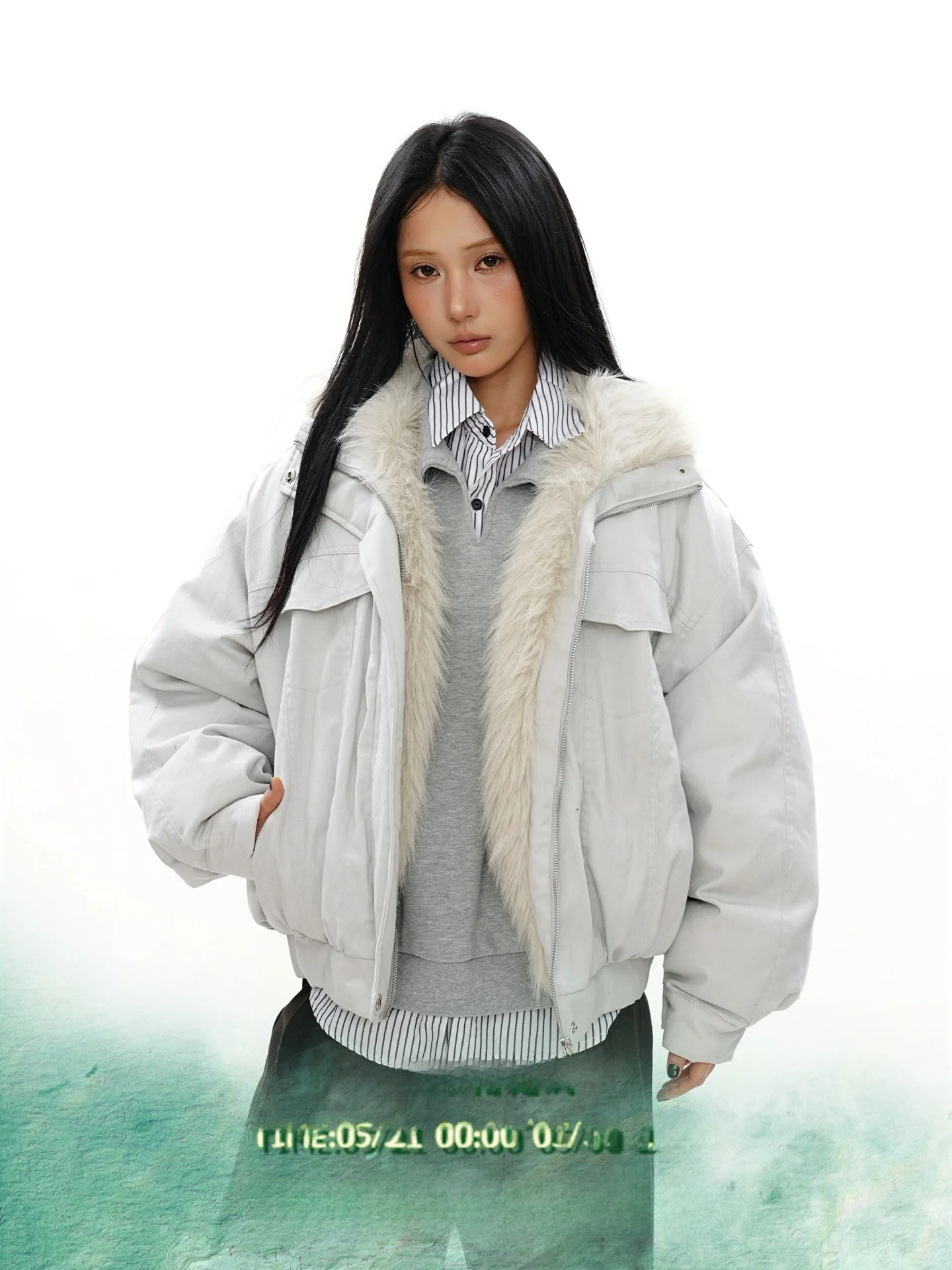 Thickened 90 down Cotton Jacket Warm Coat for Men And Women Winter American Retro Fur Collar Couple Clothes Street Style Pure...
Thickened 90 down Cotton Jacket Warm Coat for Men And Women Winter American Retro Fur Collar Couple Clothes Street Style Pure...