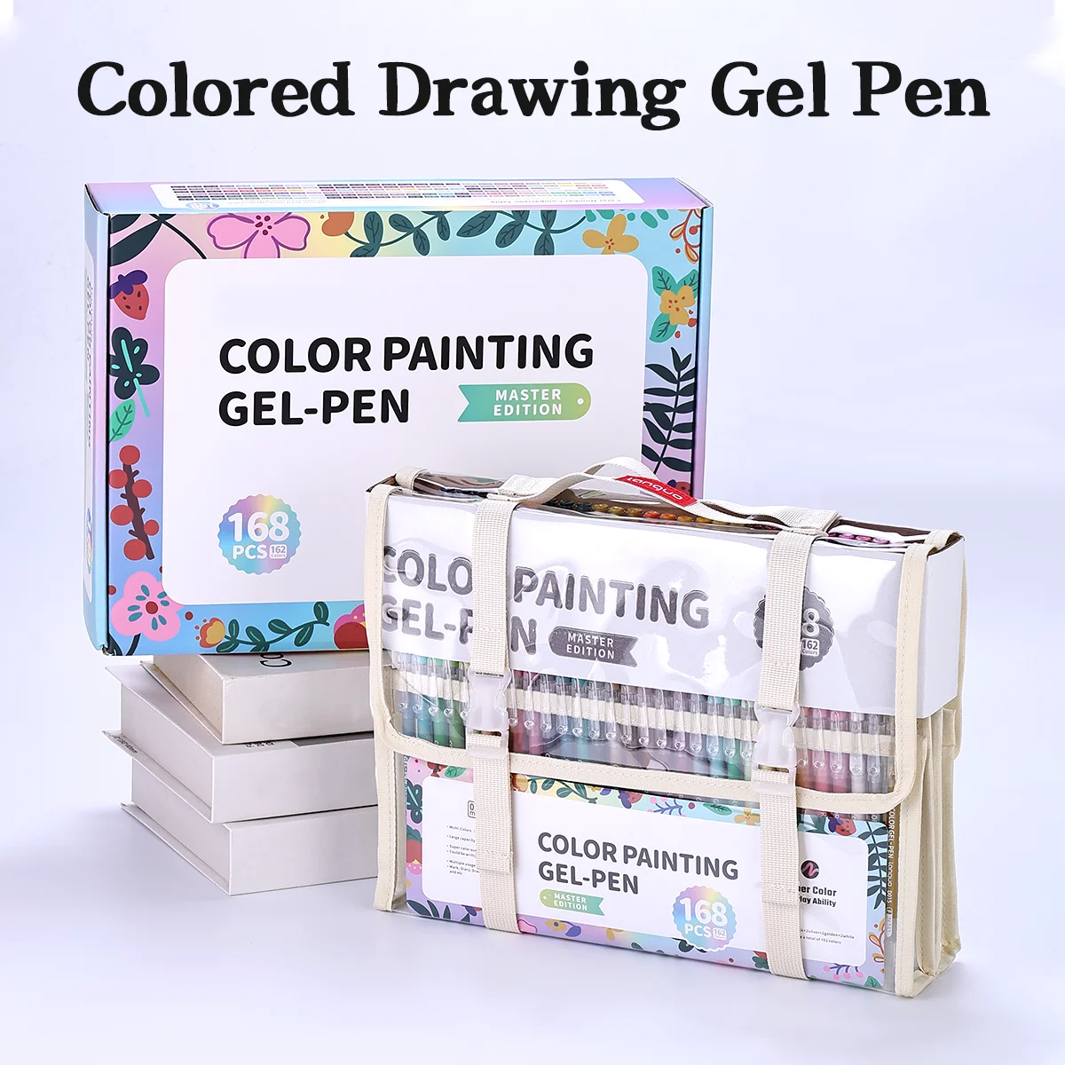 COLOURMOTOR Colored Gel roller pens set - Large capacity highlighter pen album, painting strokes, key colored pens
COLOURMOTOR Colored Gel roller pens set - Large capacity highlighter pen album, painting strokes, key colored pens