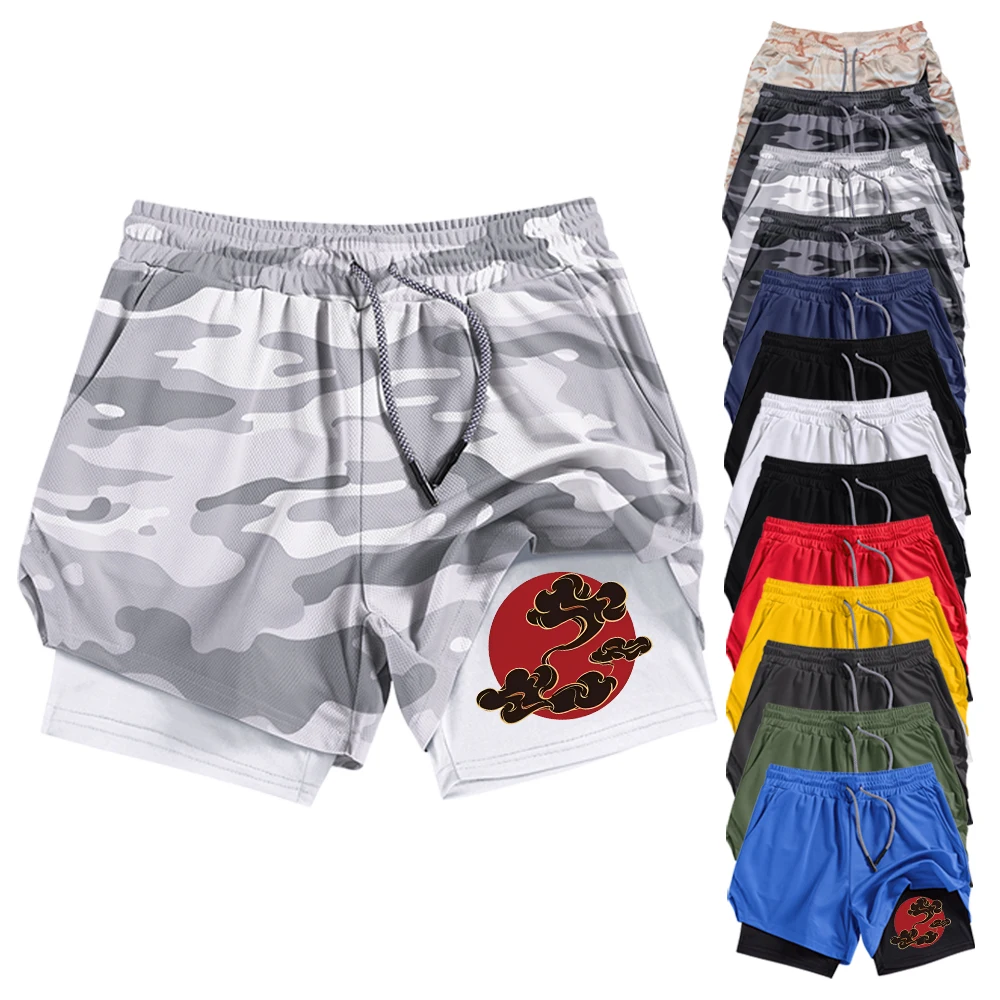 Летние мужские двухслойные шорты для фитнеса и бега с принтом «Красные облака», быстросохнущие, для тренировок в спортзале, спортивные шорты с карманами
Летние мужские двухслойные шорты для фитнеса и бега с принтом «Красные облака», быстросохнущие, для тренировок в спортзале, спортивные шорты с карманами