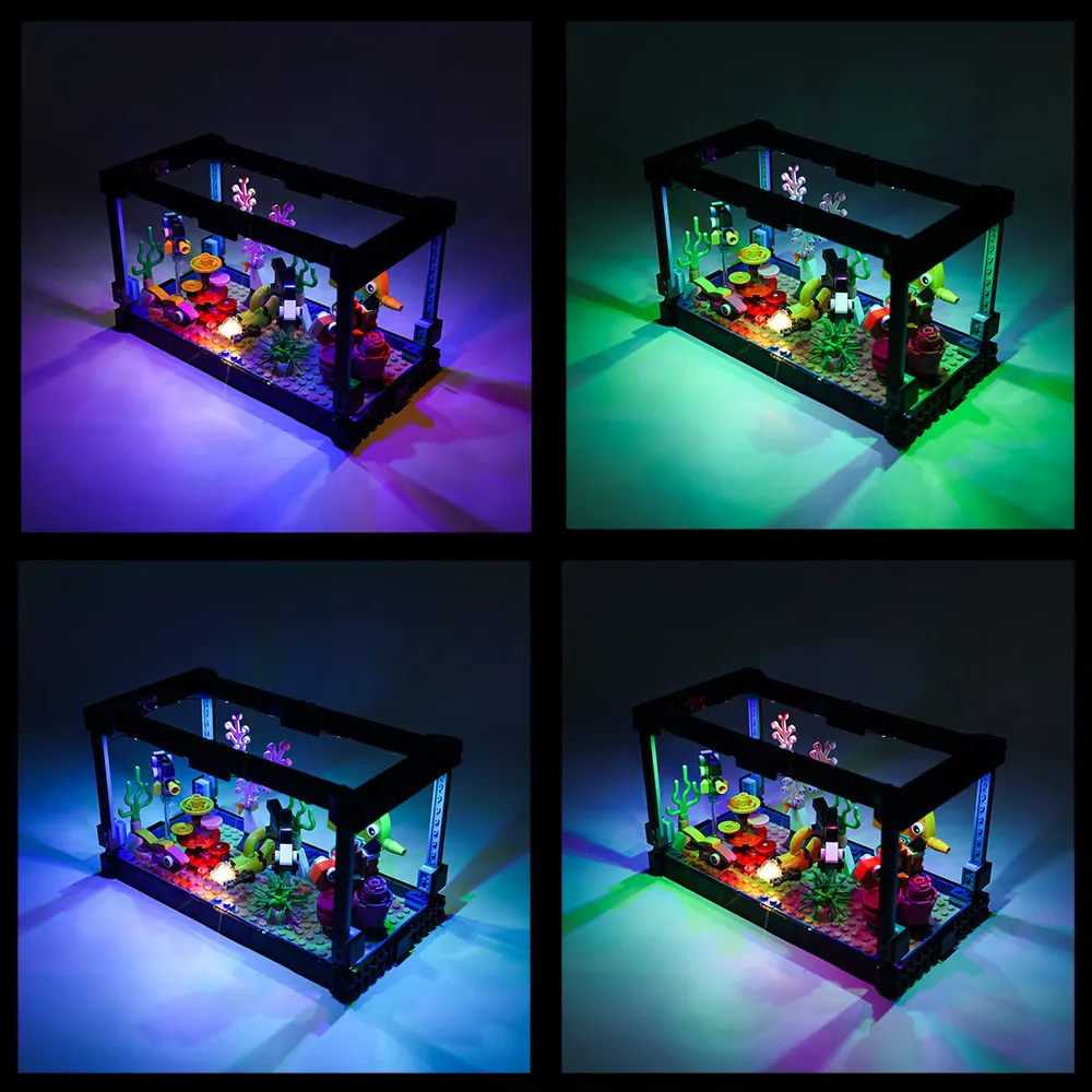 LED Lighting Set Suitable for LEGO Fish Tank 31122 Building Blocks
LED Lighting Set Suitable for LEGO Fish Tank 31122 Building Blocks