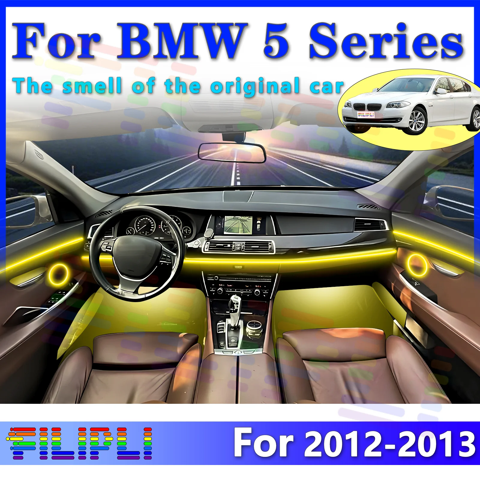FILIPLI для BMW 5 серии 6, внутренняя светодиодная лента, акриловая, 64 цвета, приложение - работает для устранения визуалистов вождения
FILIPLI для BMW 5 серии 6, внутренняя светодиодная лента, акриловая, 64 цвета, приложение - работает для устранения визуалистов вождения