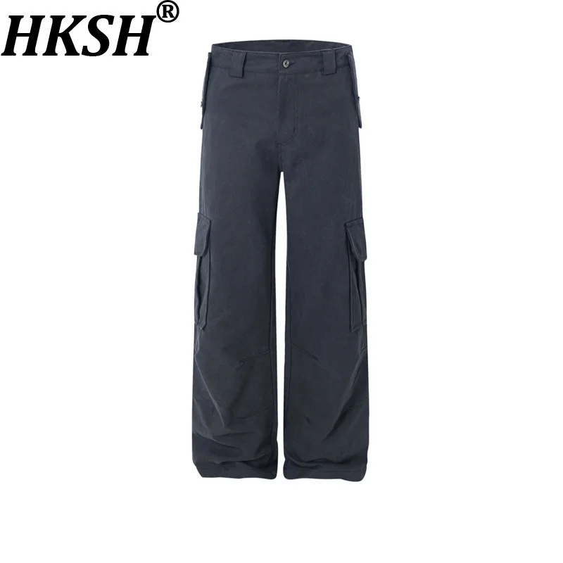 HKSH Spring Autumn New Men Tide Hip-Hop Multi-Pocket Jeans High Street Elegant Straight Loose Chic Casual Cargo Pants Ins HK6427
HKSH Spring Autumn New Men Tide Hip-Hop Multi-Pocket Jeans High Street Elegant Straight Loose Chic Casual Cargo Pants Ins HK6427