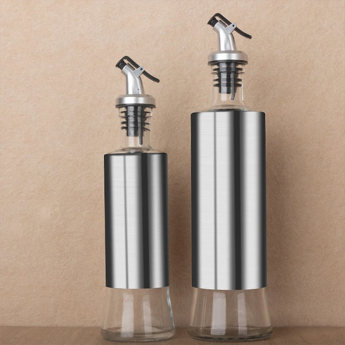 Premium Kitchen Oil & Vinegar Dispenser - Stainless Steel Glass Bottle, Airtight & Durable for Soy Sauce, Sesame Oil
Premium Kitchen Oil & Vinegar Dispenser - Stainless Steel Glass Bottle, Airtight & Durable for Soy Sauce, Sesame Oil