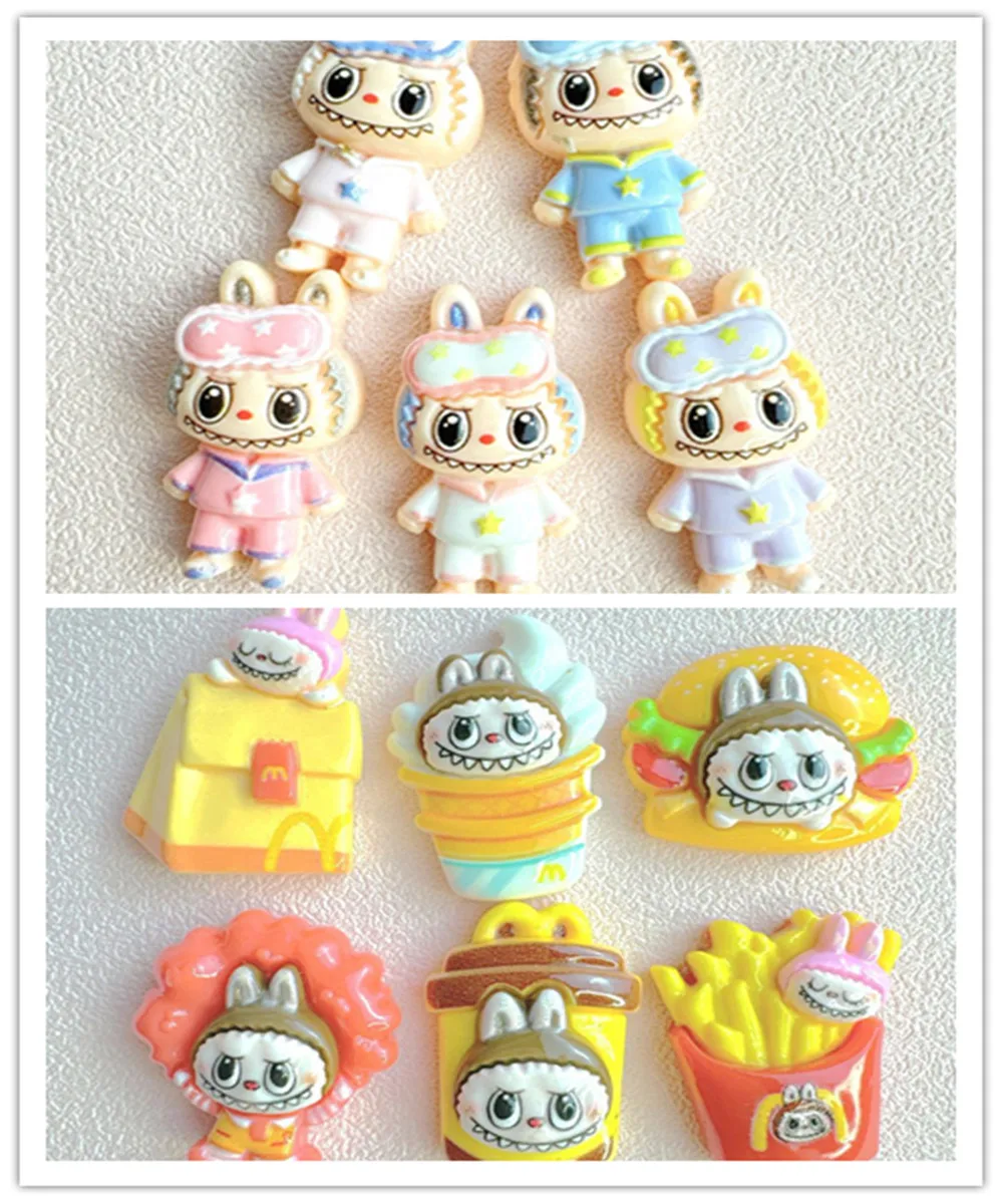 100pcs Simulation Funny Cartoon Fries Hamburger Ice cream Flatback Resin Cabochons Slime Charms Jewelry Making DIY Accessories
100pcs Simulation Funny Cartoon Fries Hamburger Ice cream Flatback Resin Cabochons Slime Charms Jewelry Making DIY Accessories