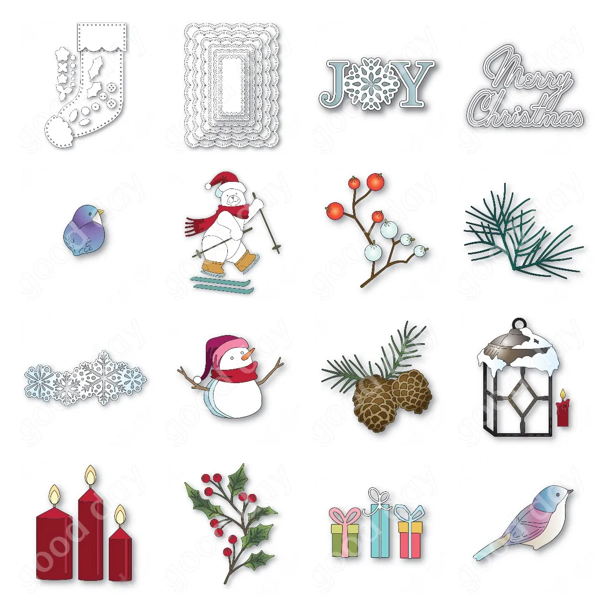 2024 New Arrival Craft Metal Cutting Dies and Hot Foil Christmas Bear Drift Snowflake Snowman Pinecone Scrapbook Greeting cards
2024 New Arrival Craft Metal Cutting Dies and Hot Foil Christmas Bear Drift Snowflake Snowman Pinecone Scrapbook Greeting cards