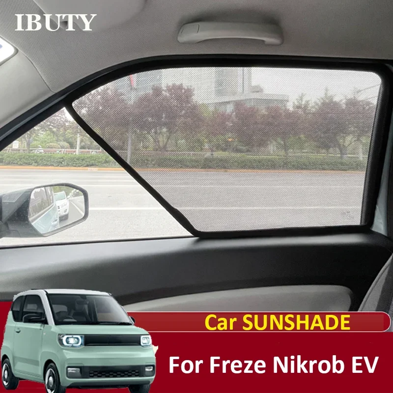 For Freze Nikrob EV 2021-2023 Car Sunshade Side Window Mesh Curtains Sun Visor Cover Sunscreen Heat Insulation Sunshield
For Freze Nikrob EV 2021-2023 Car Sunshade Side Window Mesh Curtains Sun Visor Cover Sunscreen Heat Insulation Sunshield