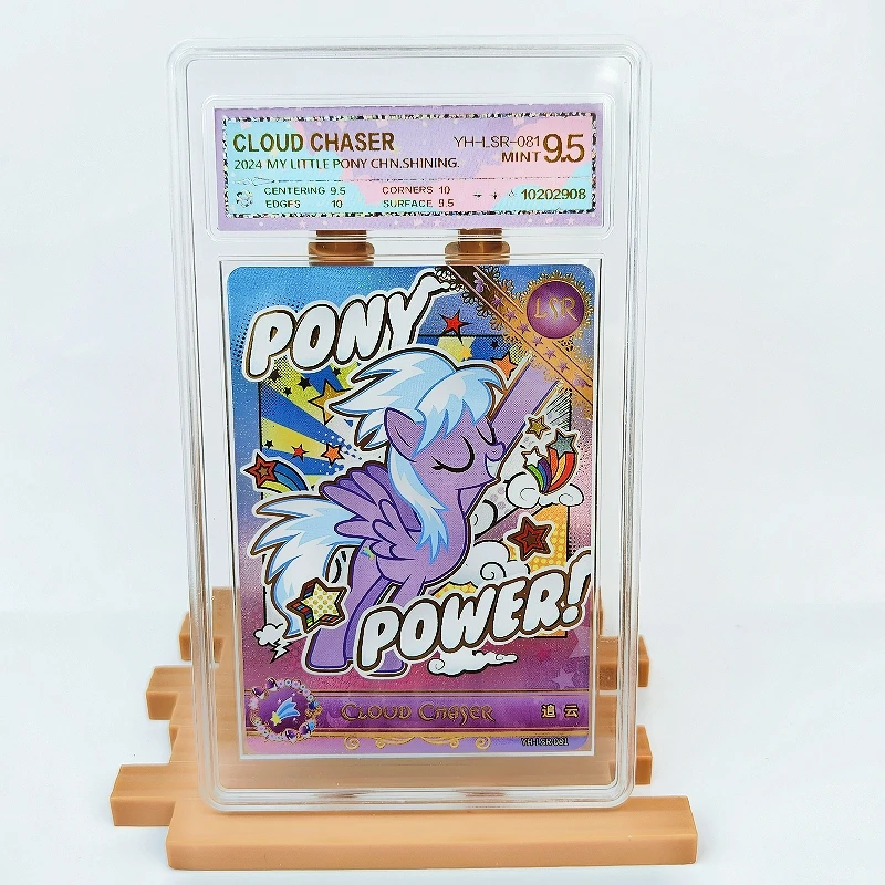 KAYOU натуральная карта My Little Pony 9,5 с рейтингом LSR PCG, карта Cloud Chaser, редкая коллекционная карта аниме, игрушки в подарок
KAYOU натуральная карта My Little Pony 9,5 с рейтингом LSR PCG, карта Cloud Chaser, редкая коллекционная карта аниме, игрушки в подарок