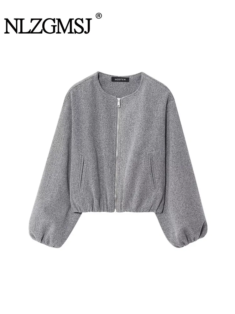 NLZGMSJ Women's Fashion Short Jackets Coats Zipper Long Sleeve Coats Casual Female Outerwear Chic Tops
NLZGMSJ Women's Fashion Short Jackets Coats Zipper Long Sleeve Coats Casual Female Outerwear Chic Tops