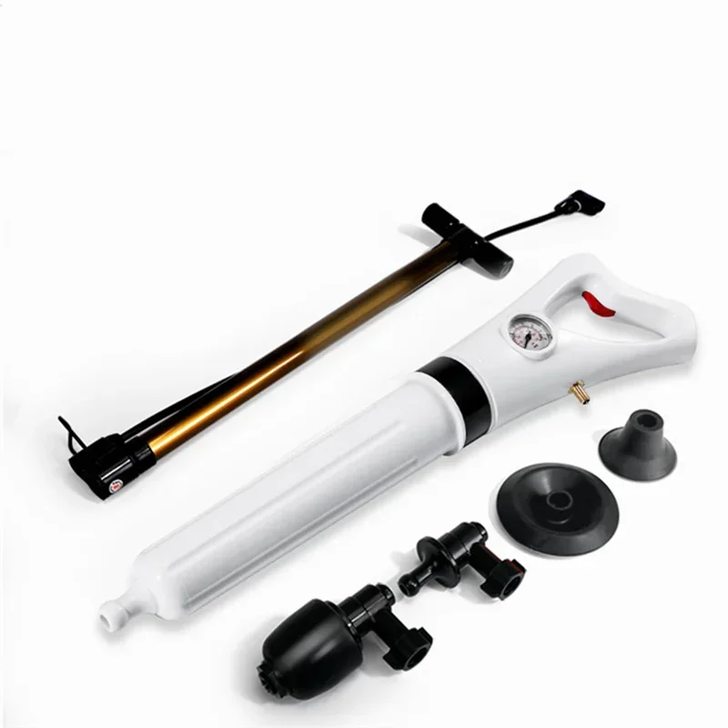 Toilet Dredge Sewer Household Artifact WC Pipeline Blockage Tool Suction High Pressure Pneumatic Pipe Dredger Sewer Unblocker
Toilet Dredge Sewer Household Artifact WC Pipeline Blockage Tool Suction High Pressure Pneumatic Pipe Dredger Sewer Unblocker