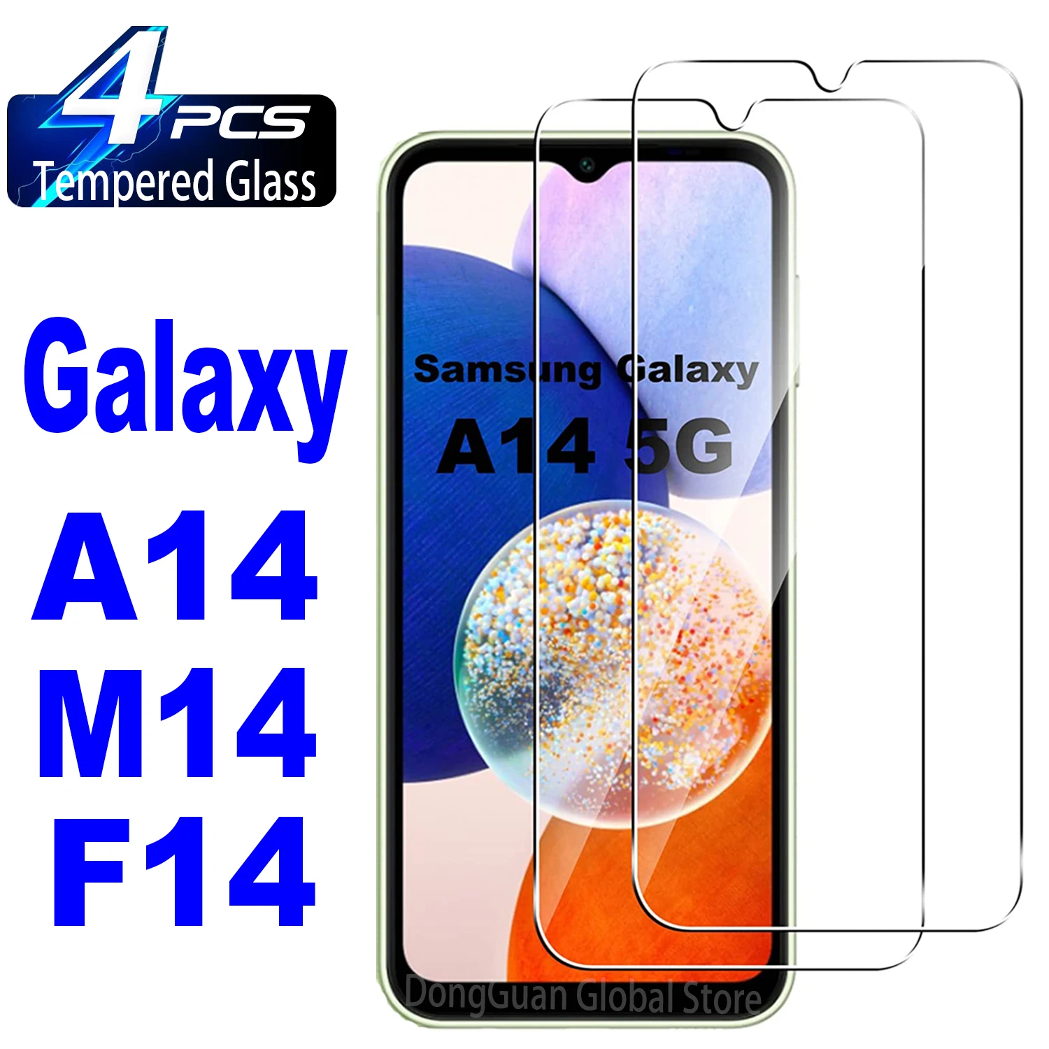 Закаленное стекло для Samsung Galaxy A14 M14 F14, защитная стеклянная пленка для экрана, 2/4 шт.
Закаленное стекло для Samsung Galaxy A14 M14 F14, защитная стеклянная пленка для экрана, 2/4 шт.