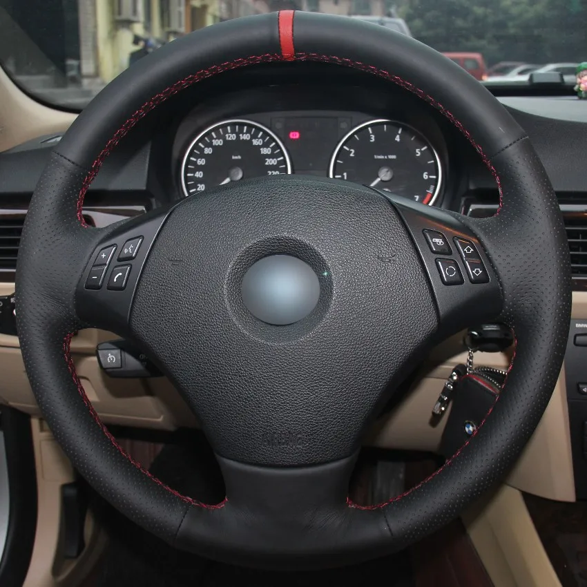 Hand-Stitch Non-slip Genuine Leather Car Steering Wheel Cover for BMW E90 320 318i 320i 330i 320d X1 Interior Accessories
Hand-Stitch Non-slip Genuine Leather Car Steering Wheel Cover for BMW E90 320 318i 320i 330i 320d X1 Interior Accessories