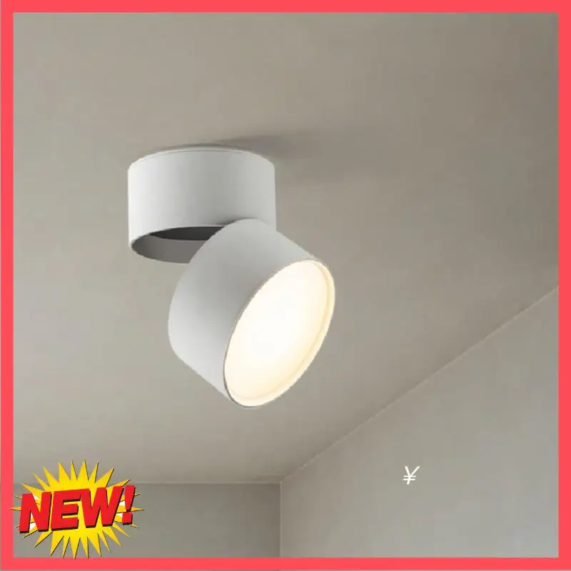 B17C 4000K Neutral Light LED Downlight 12W Surface Mounted Rotating Folding Ceiling Lamp Universal Corridor Aisle Light-A Easy T
B17C 4000K Neutral Light LED Downlight 12W Surface Mounted Rotating Folding Ceiling Lamp Universal Corridor Aisle Light-A Easy T