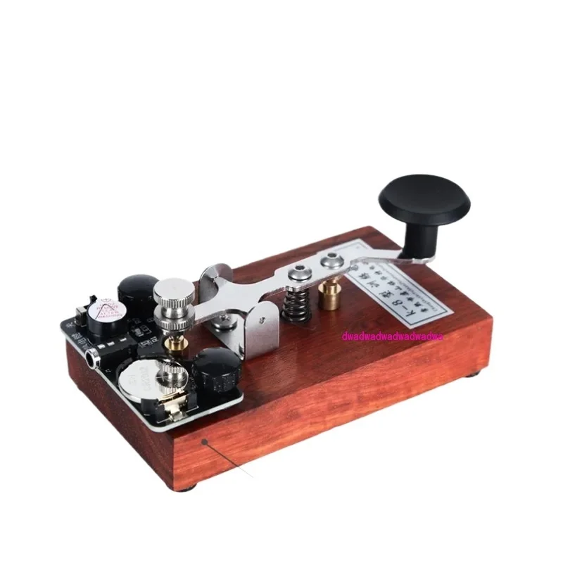 K-8 Hand Manual Training Key Morse Code Key CW Morse Keyer Shortwave HF Sound and Light Practice Board
K-8 Hand Manual Training Key Morse Code Key CW Morse Keyer Shortwave HF Sound and Light Practice Board