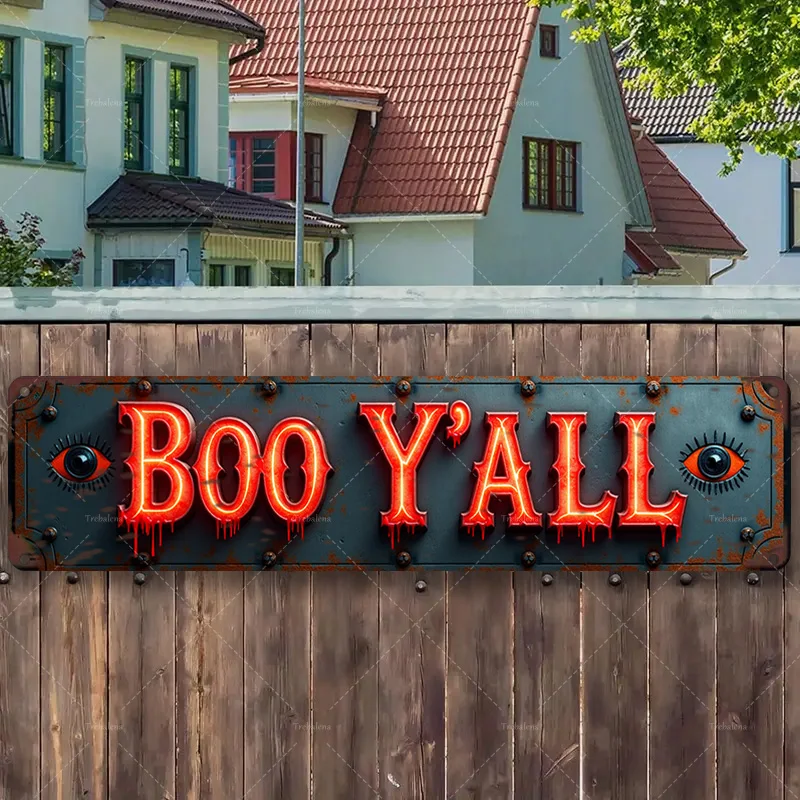 1 шт. металлическая вывеска, 4x16 дюймов, неоновая вывеска в деревенском стиле «BOO Y'ALL» с дизайном глазного яблока для декора Хэллоуина
1 шт. металлическая вывеска, 4x16 дюймов, неоновая вывеска в деревенском стиле «BOO Y'ALL» с дизайном глазного яблока для декора Хэллоуина