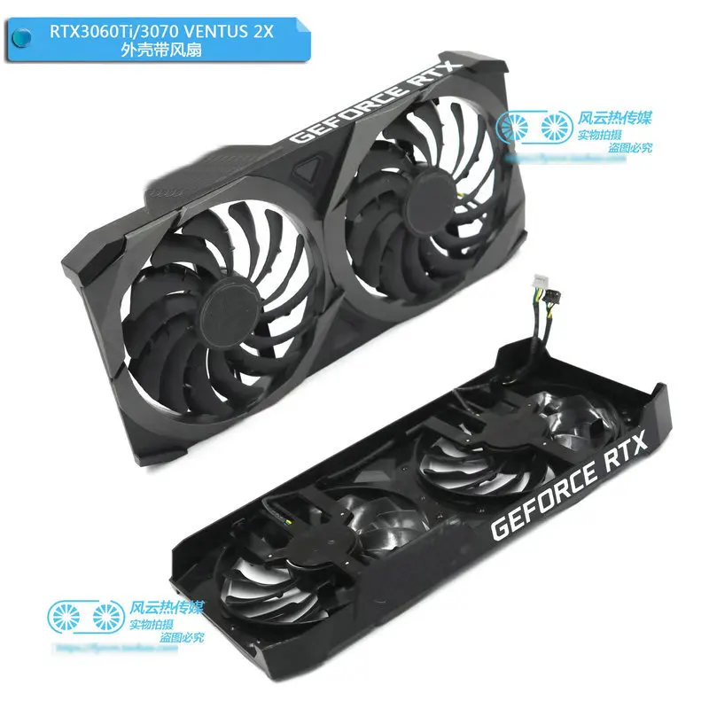 New Frame Shell Fans for MSI RTX3060 RTX3060Ti RTX3070 VENTUS 2X Graphics Video Card
New Frame Shell Fans for MSI RTX3060 RTX3060Ti RTX3070 VENTUS 2X Graphics Video Card