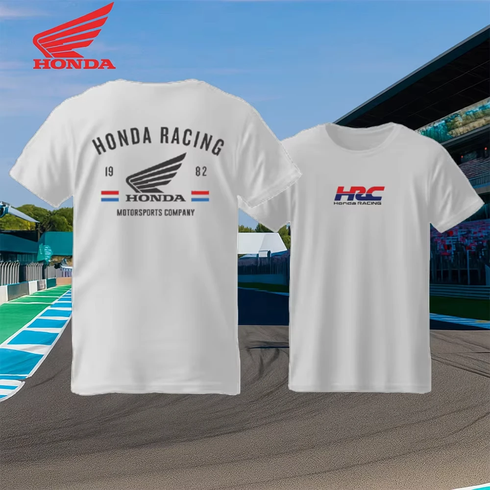 Honda HRC Motorcycle Racing Men's Summer T-shirt Breathable Short Sleeve Sports Top for Urban Riders and Outdoor Bikers Jersey
Honda HRC Motorcycle Racing Men's Summer T-shirt Breathable Short Sleeve Sports Top for Urban Riders and Outdoor Bikers Jersey